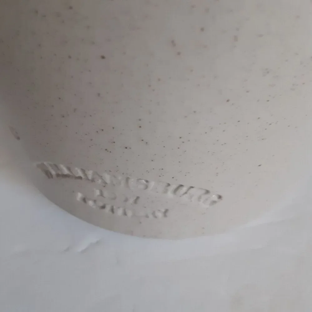 Williamsburg Pottery Hanging Candle Holder Stoneware Salt Glaze